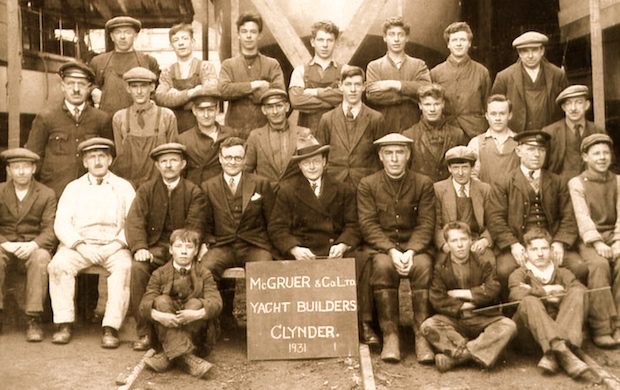 McGruer & Co Ltd, Yacht Builders. Clynder, 1931