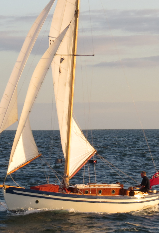 Destina, a Yonne class Harrison Butler yacht