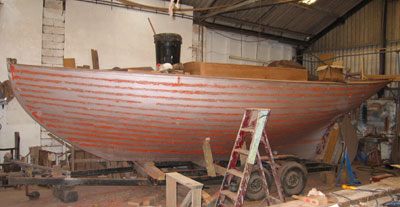La Bonne, a Nursery class Harrison Butler yacht